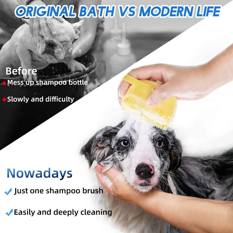 Calming Massage Shampoo Brush