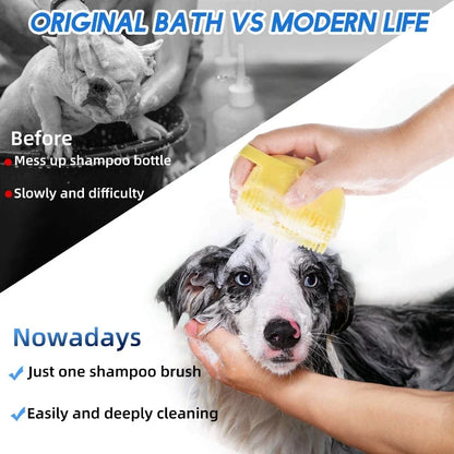 Calming Massage Shampoo Brush