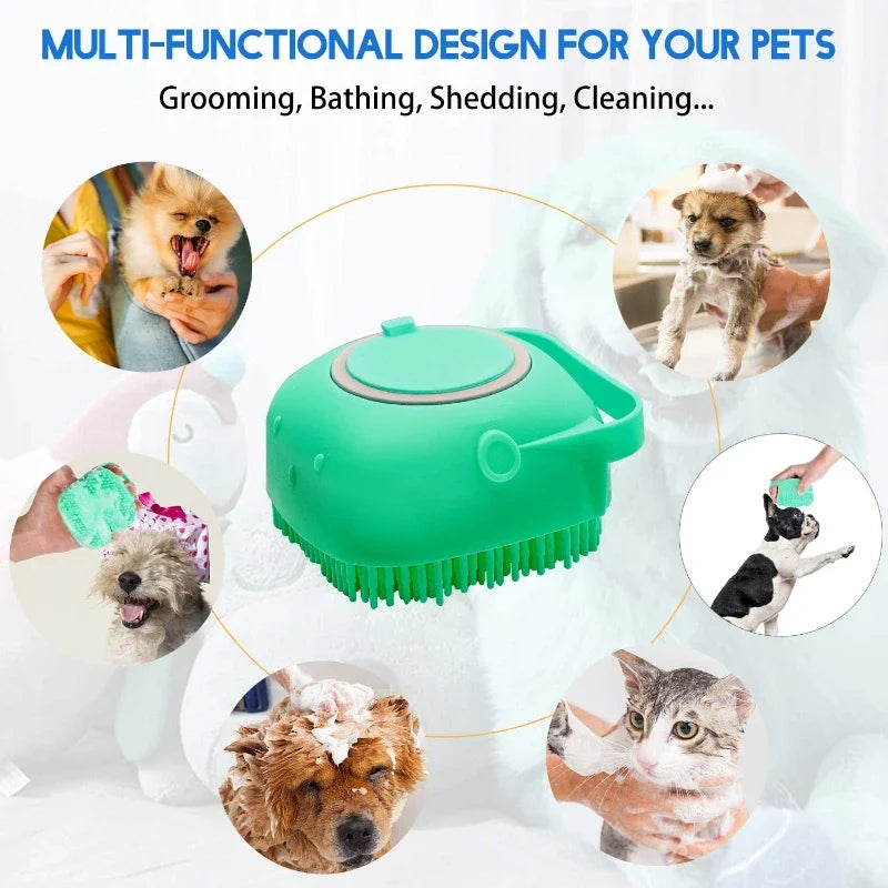 Calming Massage Shampoo Brush